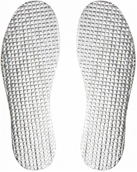 Устілки для взуття хутряні з фольгою Роллі 38-39 бежевий