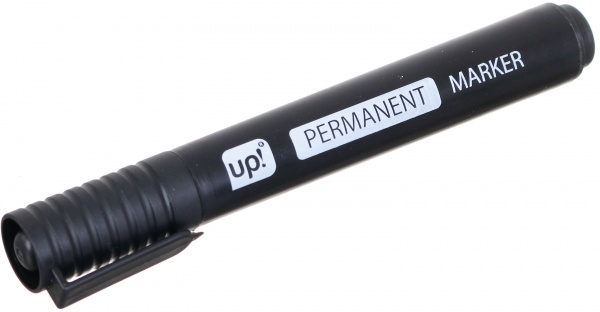 Маркер перманентный UP! (Underprice) Permanent Under Price 1-3 мм черный 