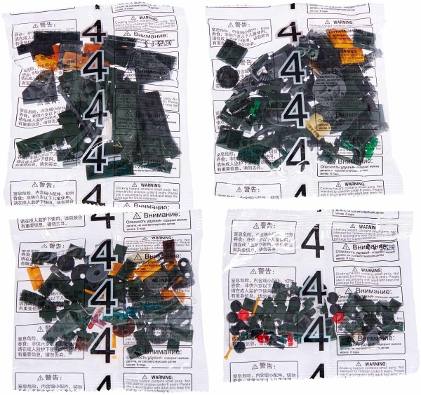 Конструктор ZIPP Toys Поезд DF2159 с рельсами 5320101