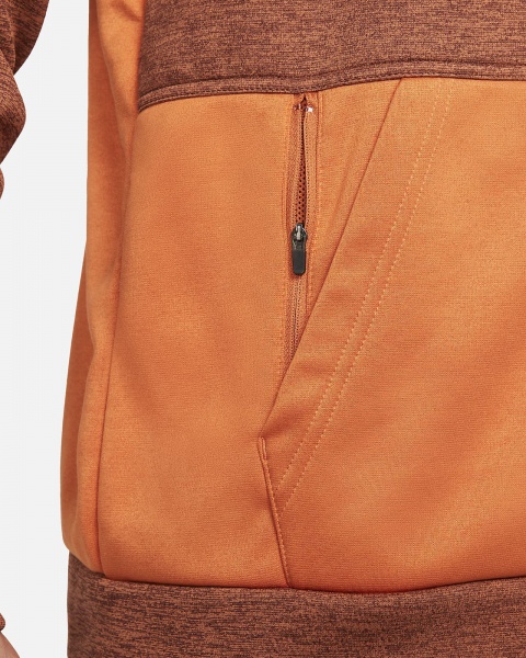Джемпер Nike THRMA HD PO CU6214-816 р. L помаранчевий