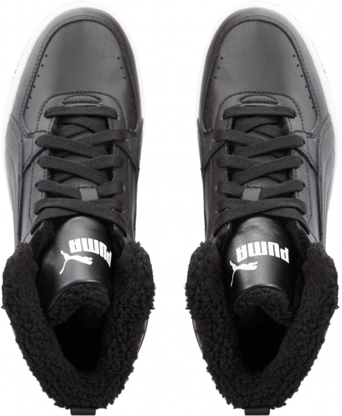 Ботинки Puma Rebound Joy Fur Jr 37547701 р.37,5 черный