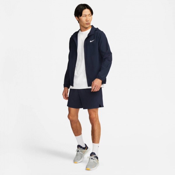 Джемпер Nike M NK DF FORM HD JKT FB7482-451 р.XL синий