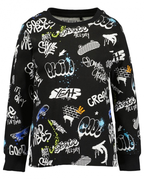 Пижама для мальчиков Blue Seven р.98 черный 877514 X5999 