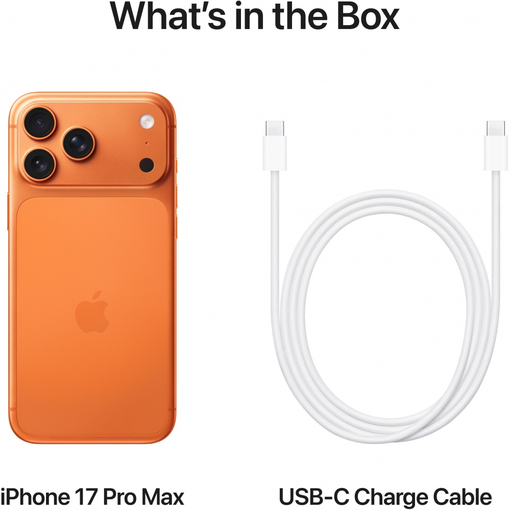 Смартфон Apple iPhone 17 Pro Max 256GB cosmic orange (MFYN4AF/A)
