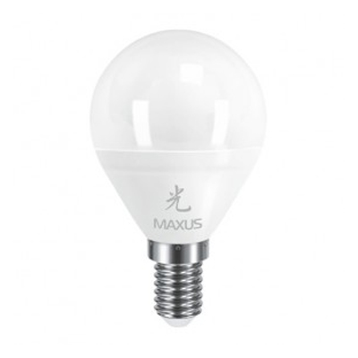 Лампа LED Maxus G45 F 1-LED-438 AP 5 Вт E14 холодне світло