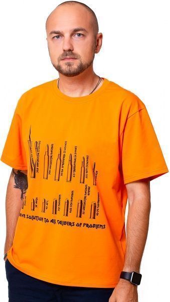 Футболка с коротким рукавом KOSTA 0208-8 р. M (46) оранжевая р. M оранжевый 