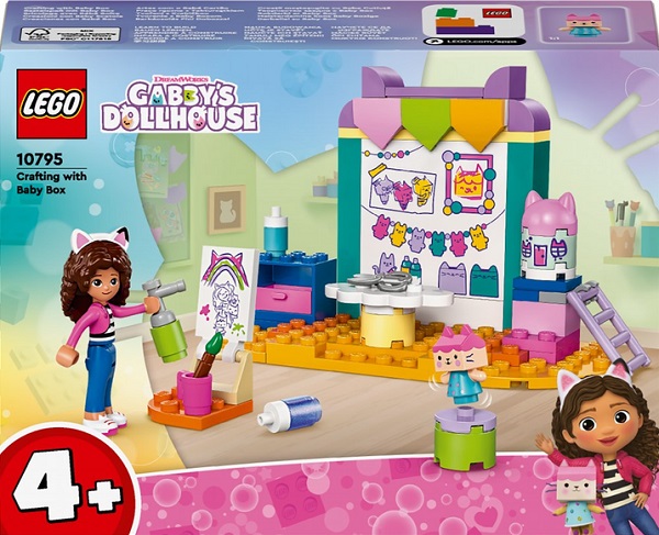 Конструктор LEGO Gabby's Dollhouse Майструємо з Доцею-Бокс 10795
