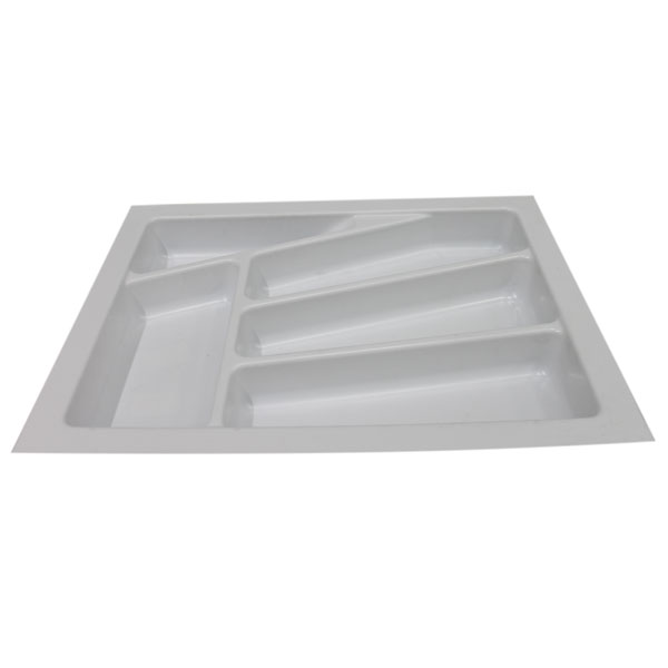 Лоток для столових приборів 430х330 мм білий