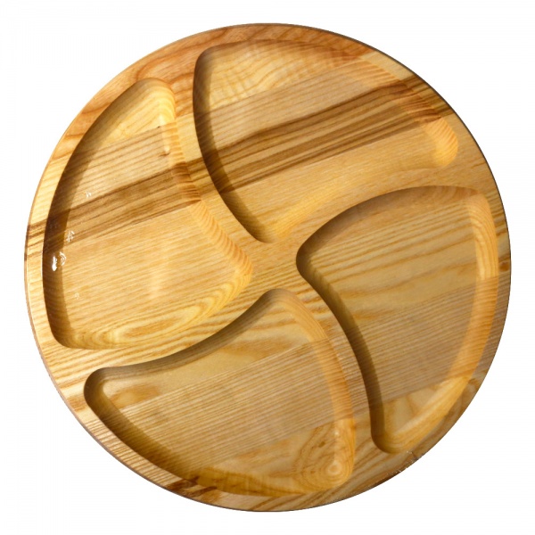 Менажница 30 см дуб 003 Забава 