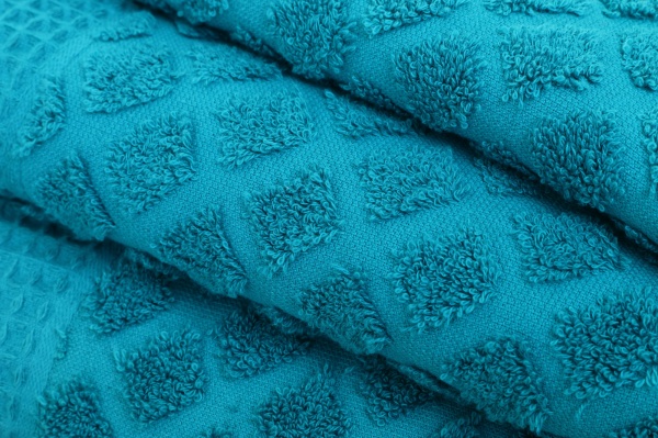 Рушник махровий Nora 70x140 см бірюзовий 