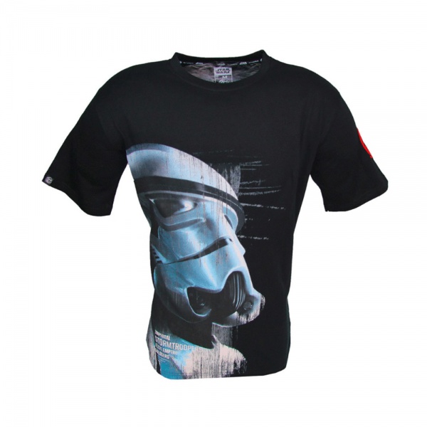 Футболка для хлопчиків Star Wars Імперський штурмовик р.164–170 чорний 5908305215486 