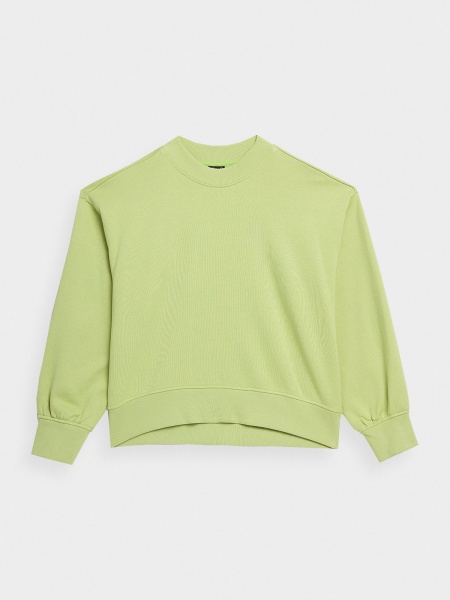 Свитшот 4F SWEATSHIRT 4FSS23TSWSF598-42S р. M зеленый