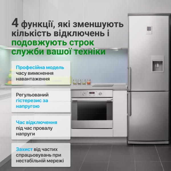 Реле напряжения ZUBR MF2-40 red