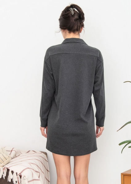 Халат домашній жіночий Roksana VANESSA №1531/16122 р. 54 антрацит №1531