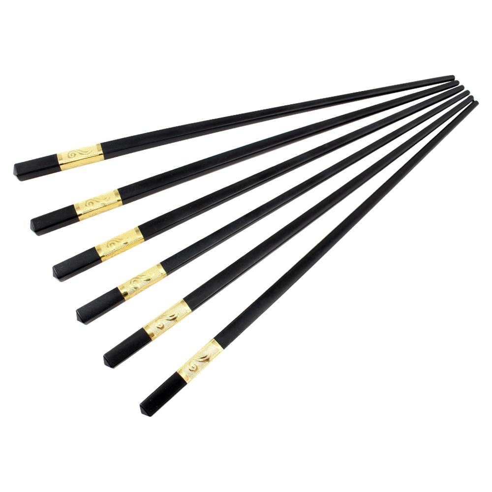 Палички для суші Arino Black 3 пари