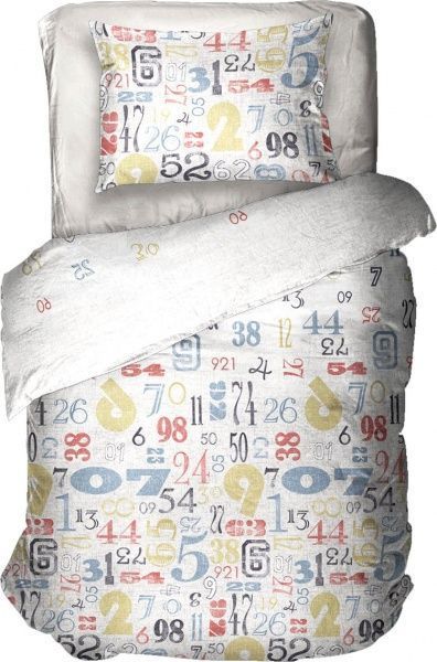 Комплект постельного белья Україна Арифметика разноцветный 