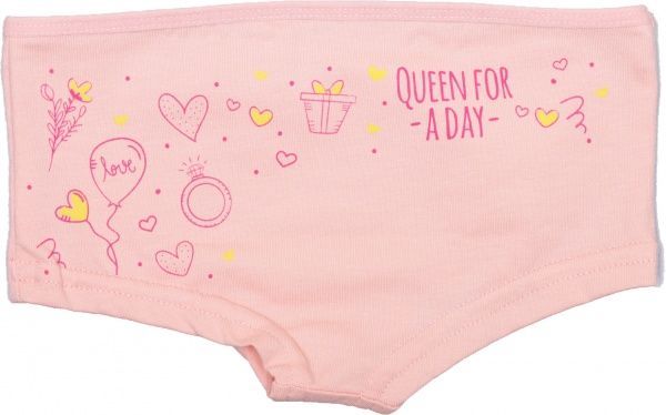 Трусики для дівчаток шорти Габбі Сяйво р.104 персиковий 12031 