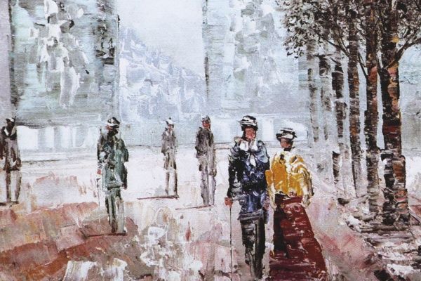 Репродукция Paris2 58-13 80x50 см 