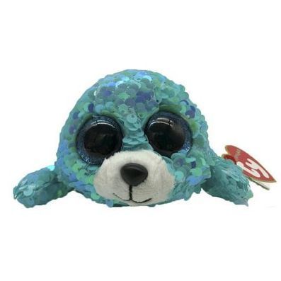 Мягкая игрушка TY Flippables 36676 Тюлень Waves 15 см