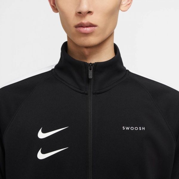 Джемпер Nike M NSW SWOOSH JKT PK CJ4884-010 р. 2XL чорний