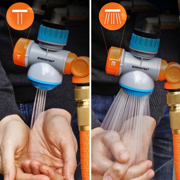 Адаптер Gruntek с шарнирным штуцером 296222240