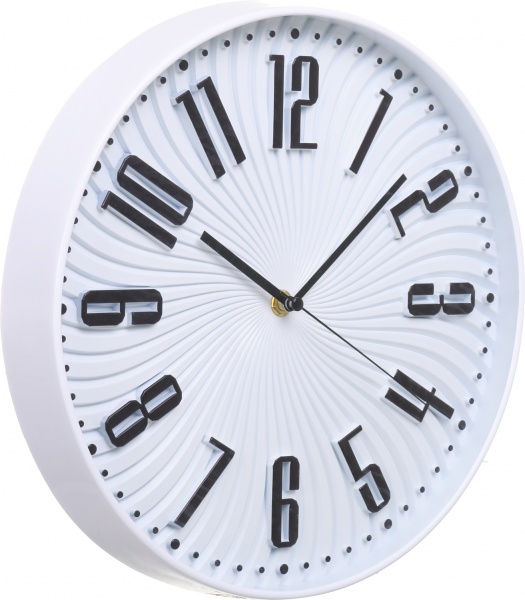Часы настенные Galaxy 30.5х30.5х4.3 см белый