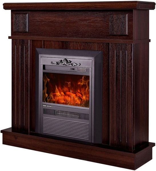 Каминокомплект ART FLAME Марина & Кристина (орех)