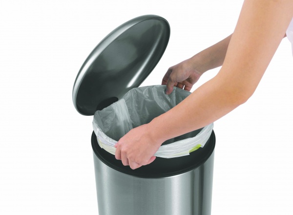 Відро з педаллю Eko LUNA 5 л хром