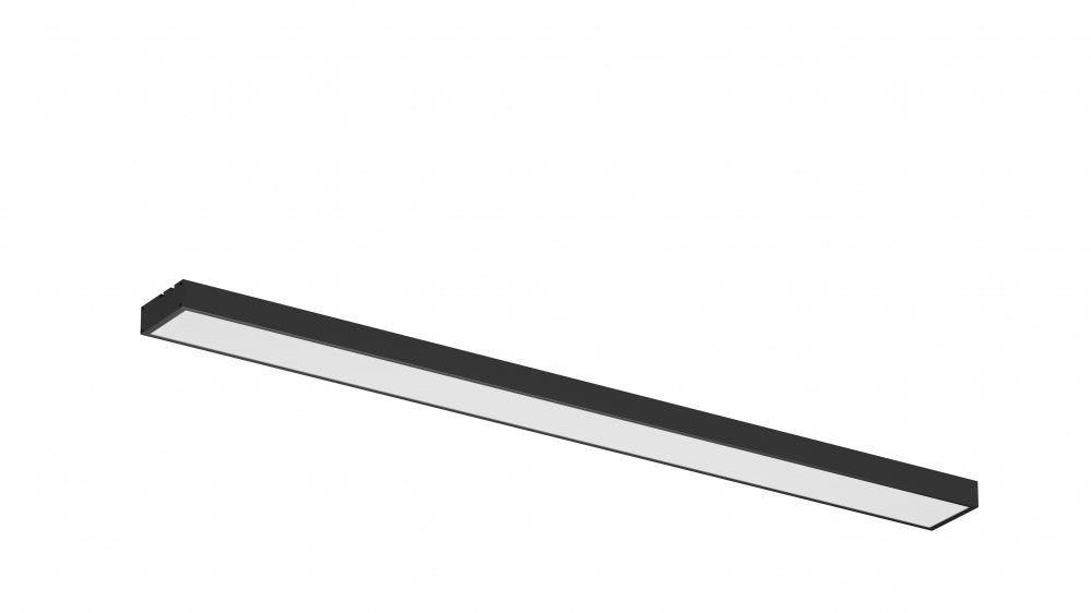 Светильник линейный Luminaria 40 Вт без цоколя 5000 К нейтральный UNIVERSAL 40W 5000K BLACK