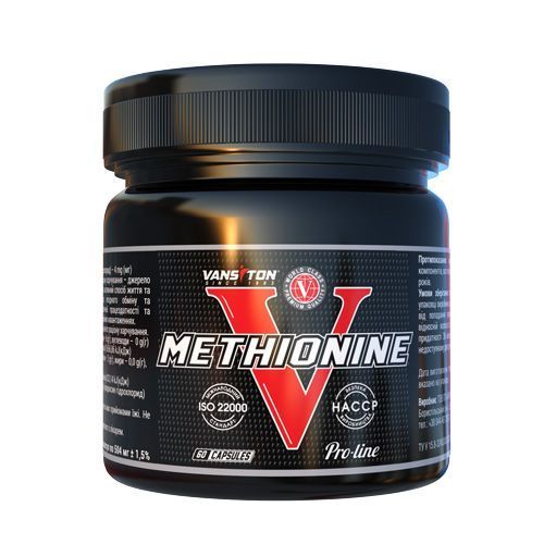 Амінокислота Vansiton Methionine 30 г 60 капс. 