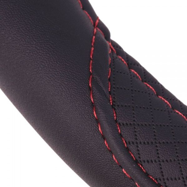 Чехол на руль Vitol VLU-1809013 BK L черный с красным