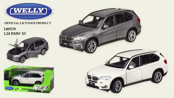 Автомобіль Welly 1:24 BMW X5 (асортимент) 24052W