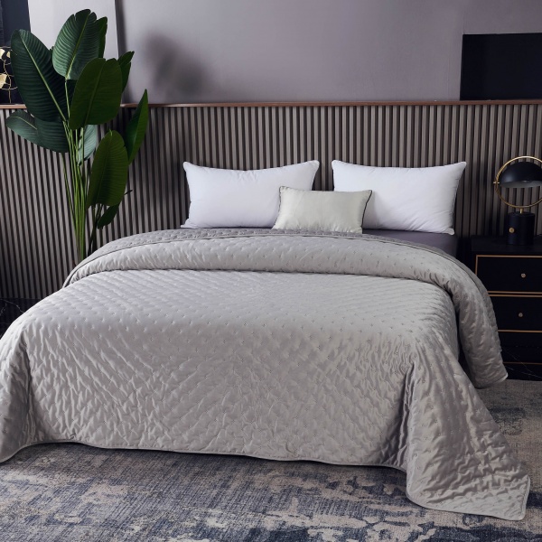 Покрывало Modena 220x240 см La Nuit серый 