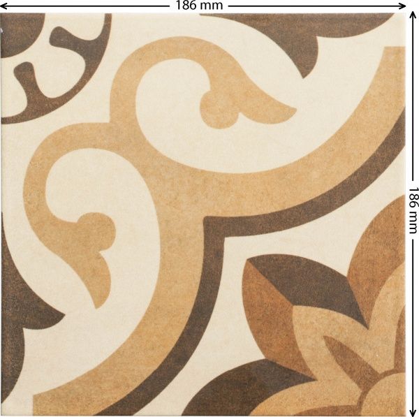 Плитка Golden Tile Terragres Marrakesh №2 1МК120 18,6x18,6 