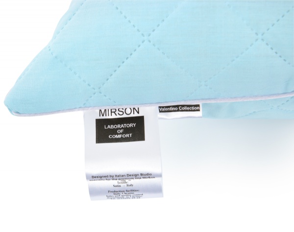 Подушка бавовняна 1291 Valentino висока 50х70 см (2200001538047) MirSon