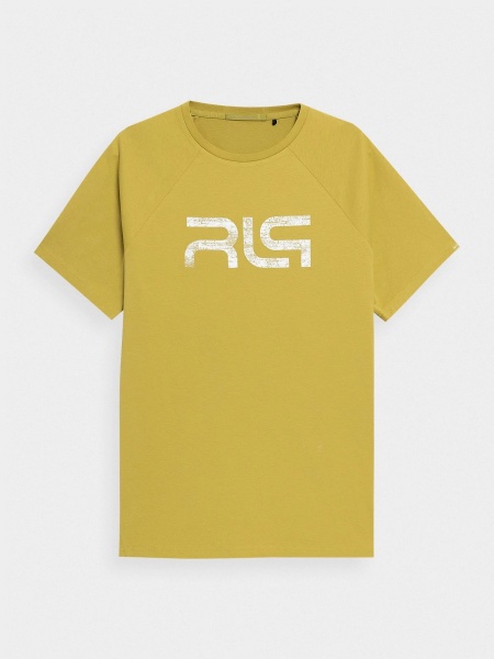 Футболка 4F RL9_TSHIRT RL9SS22TTSHM237-71S р.M жовтий