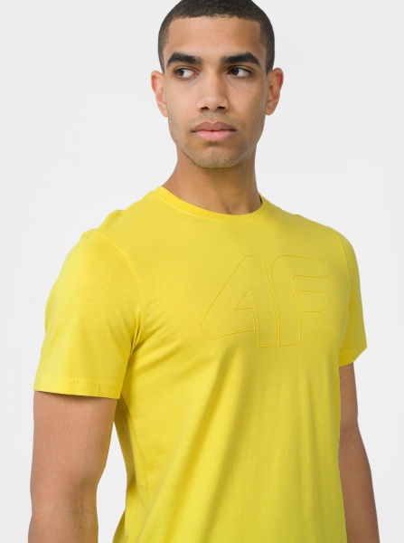 Футболка 4F TSHIRT M1048 4FSS23TTSHM1048-71S р.3XL жовтий