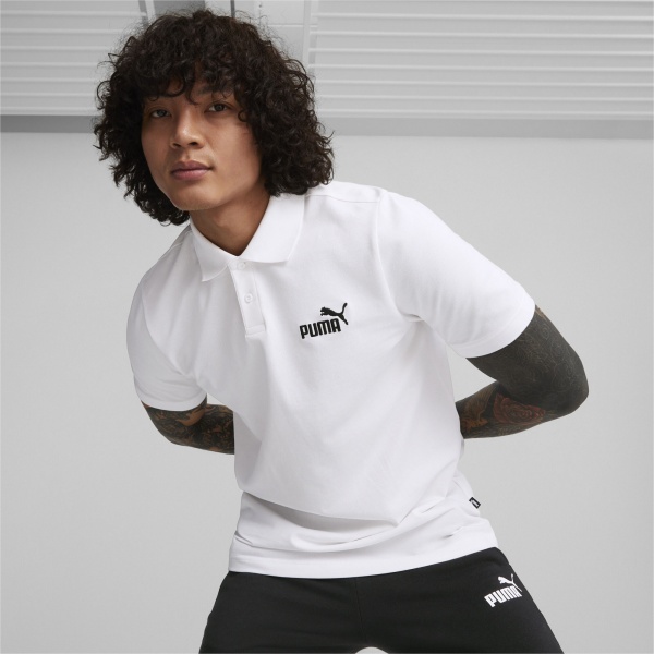Поло Puma ESS PIQUE POLO PUMA WHITE 58667402 р.XL белый
