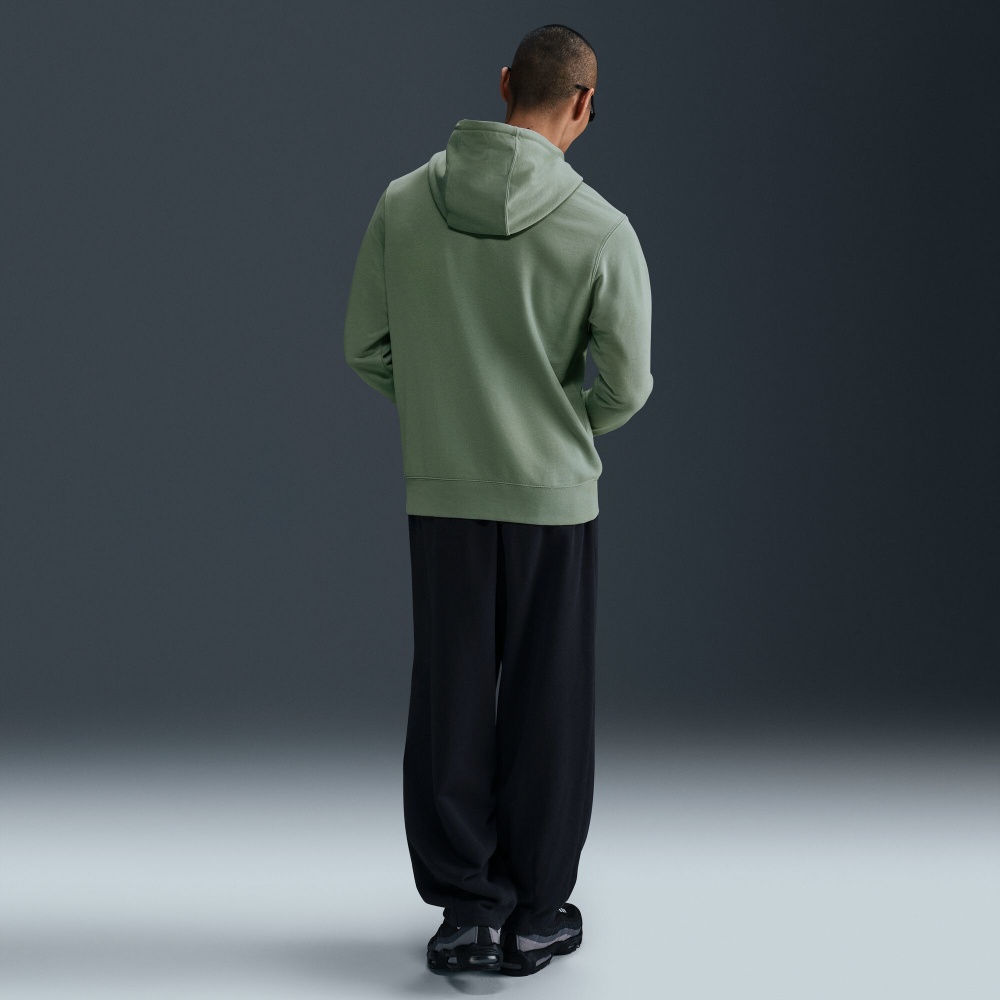 Джемпер Nike M NK CLUB FT HOODIE FONT GX HJ2506-370 р.L хакі