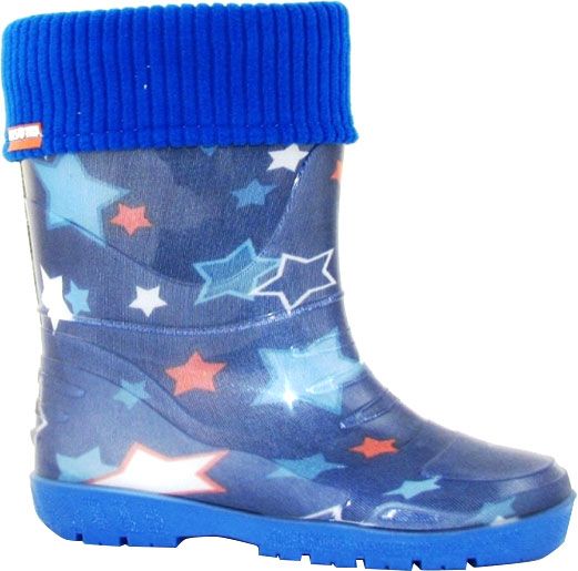 Сапоги резиновые Alisa Line Звезды р.32 красныйсиний 