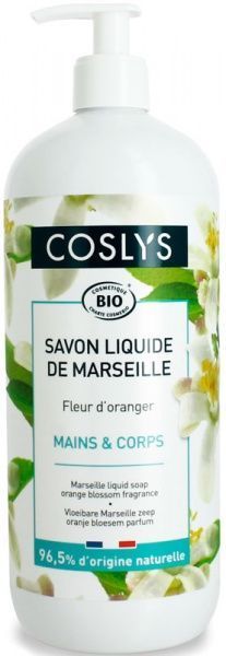 Мило рідке COSLYS Marseille з ароматом квітів помаранча 1000 мл