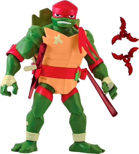 Фигурка TMNT серии «Эволюция Черепашек-Ниндзя» с боевы панцирем - РАФАЕЛЬ (27 cм) 