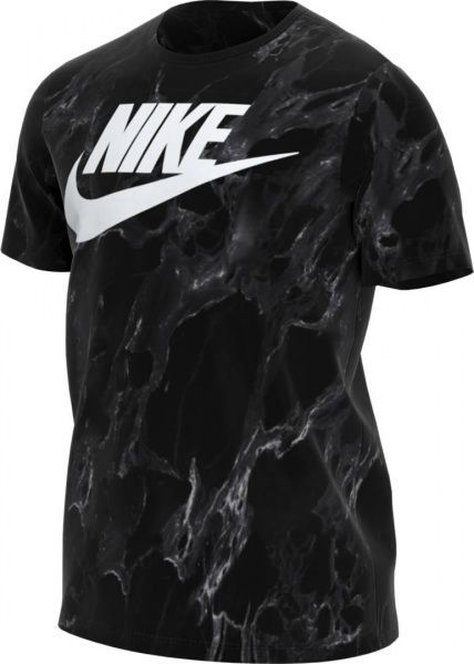 Футболка Nike M NK TEE FRAN SWOOSH AOP CD1282-010 M чорний