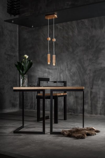 Світильник підвісний ADLUX Easy EP-2-А-I 2x10 Вт E14 ясен 