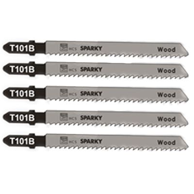 Набор полотен для лобзика Sparky Т101В 5 шт