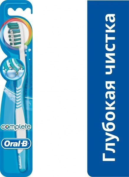 Зубная щетка Oral-B Комплекс Глубокая чистка средней жесткости