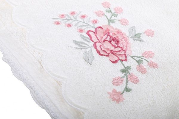 Набір рушників Mirabella 2 шт. айворі La Nuit 