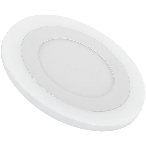 Світильник точковий Eurolamp 6 Вт 4000 К білий LED-DLR-6/4(white) 