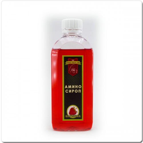 Активатор клювання King Fish АМІНОСИРОП 550 г полуниця