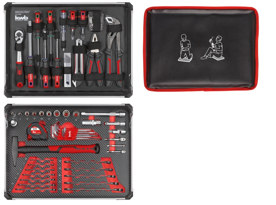 Набор ручного инструмента KWB кейС 80 шт. 370660